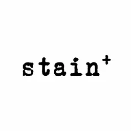 stain + logo
